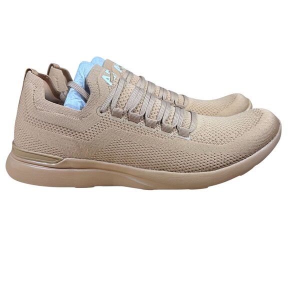 APL TechLoom Breeze Running Sneakers Men's Size 10.5 in Tan New With Box! - Picture 1 of 9
